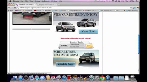 craigslist used cars detroit michigan